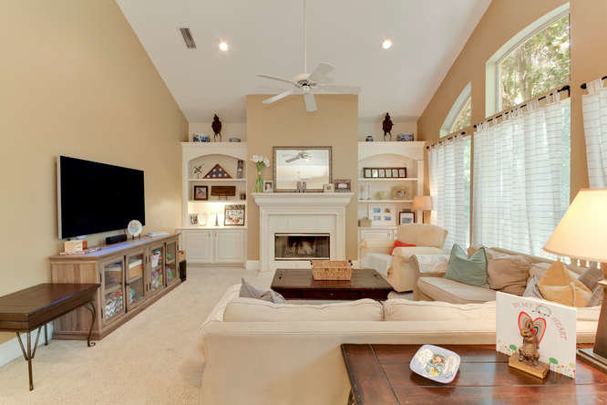 Vaulted Ceiling Family Rooms